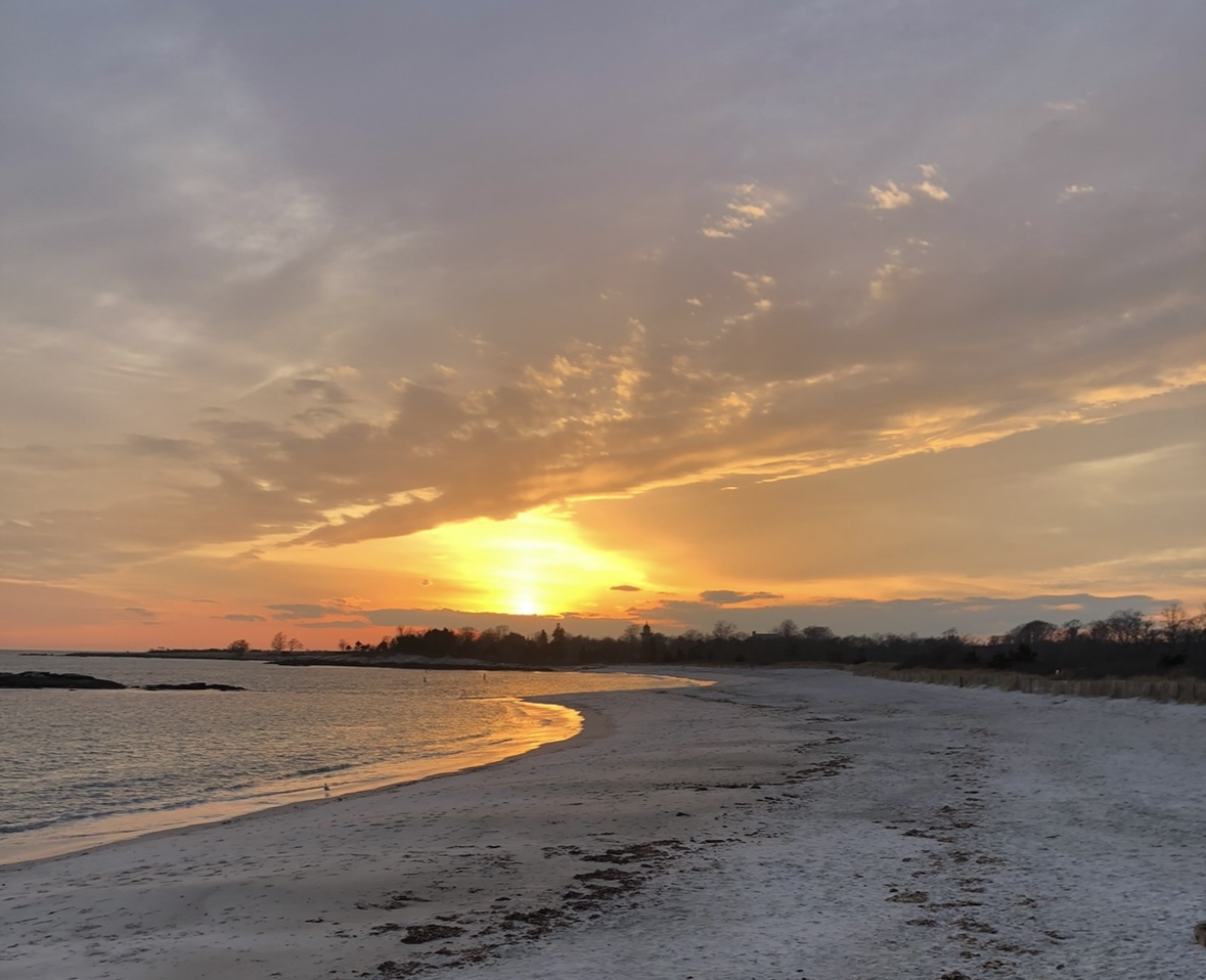 Sunset at the beach
