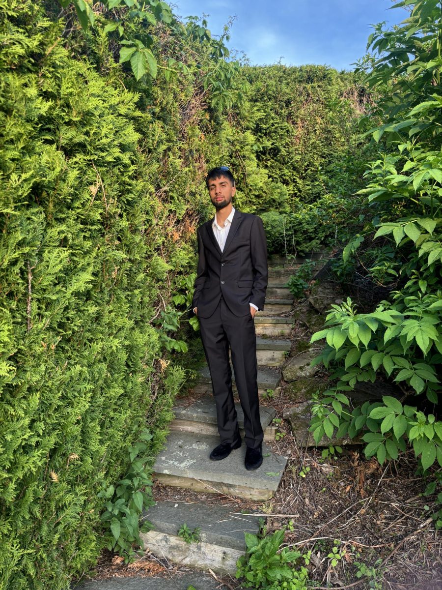 Abdul Khan ready for prom.